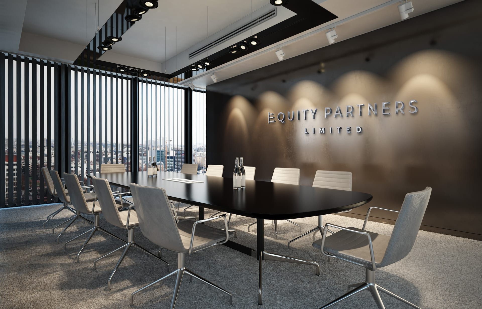 Equity Partners Limited boardroom signage
