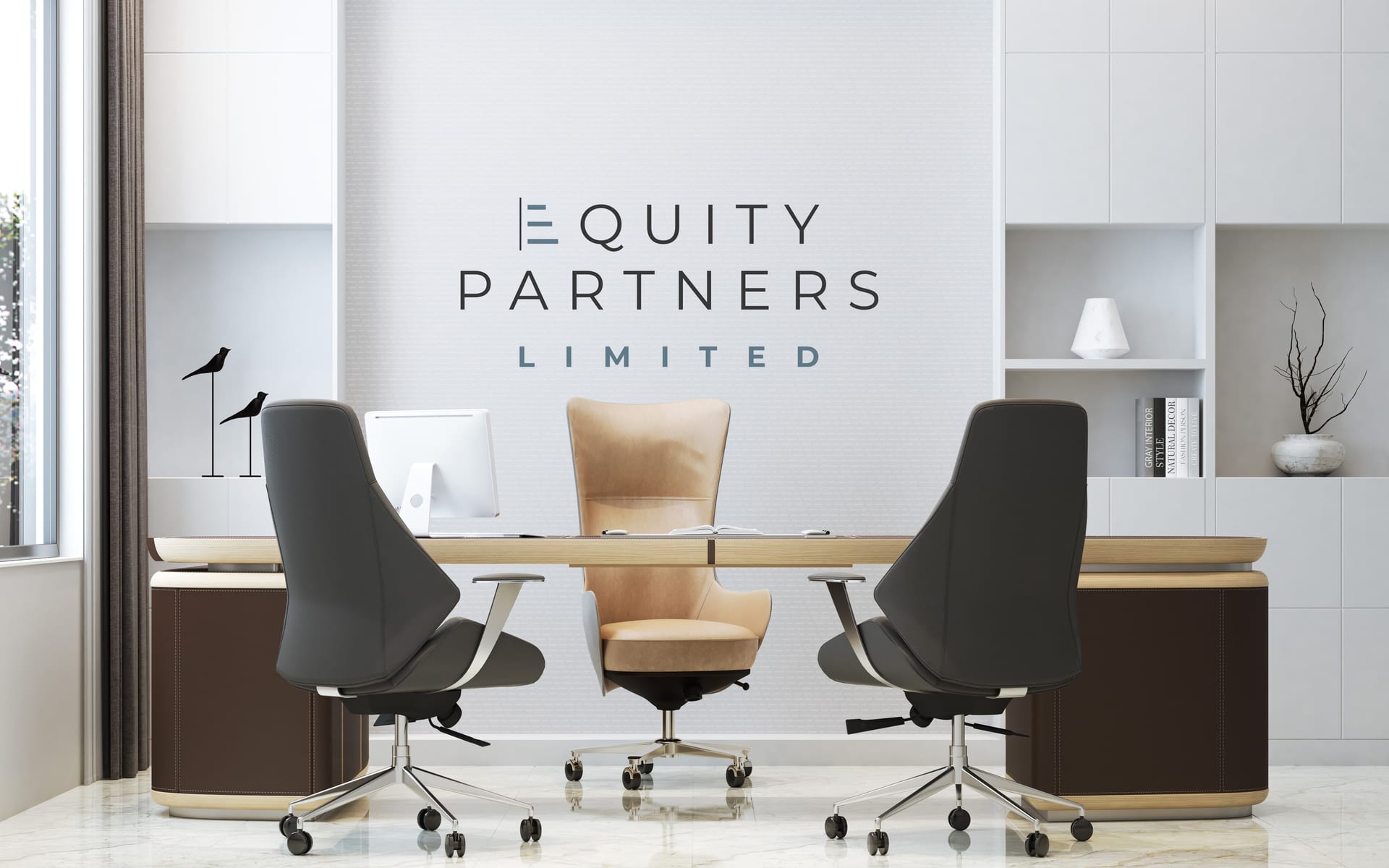 Equity Partners Limited executive office signage